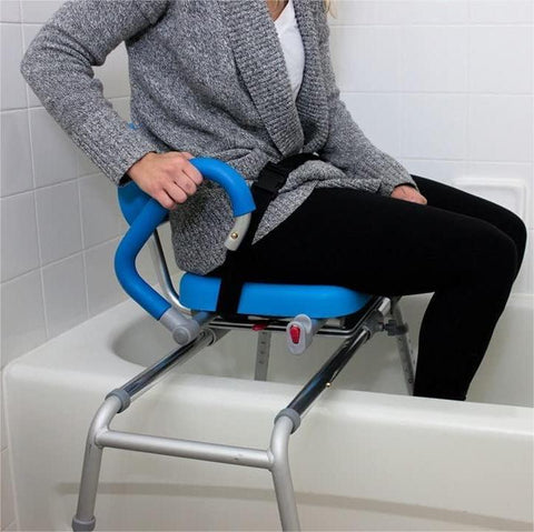 Allvibrant Swivel Tub Transfer Bench