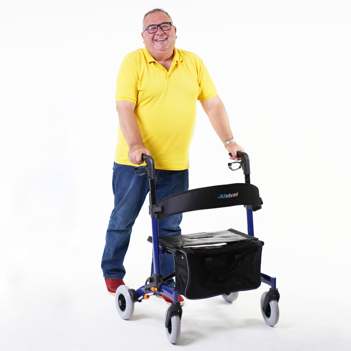 Allvibrant Bariatric Rollator Walker